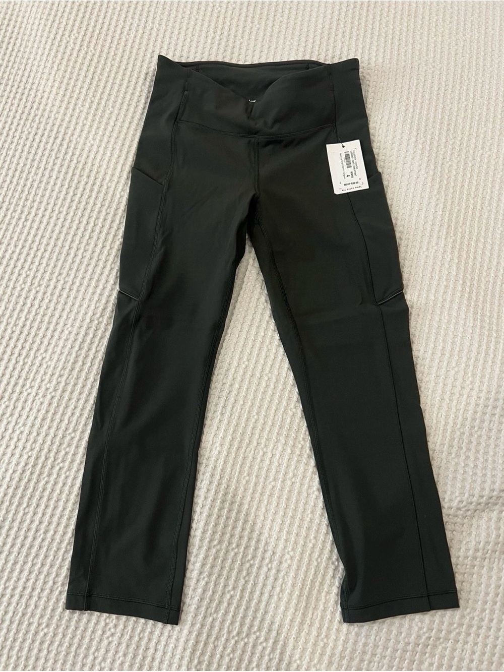 lululemon athletica Black High-Rise Leggings with Inner Pocket